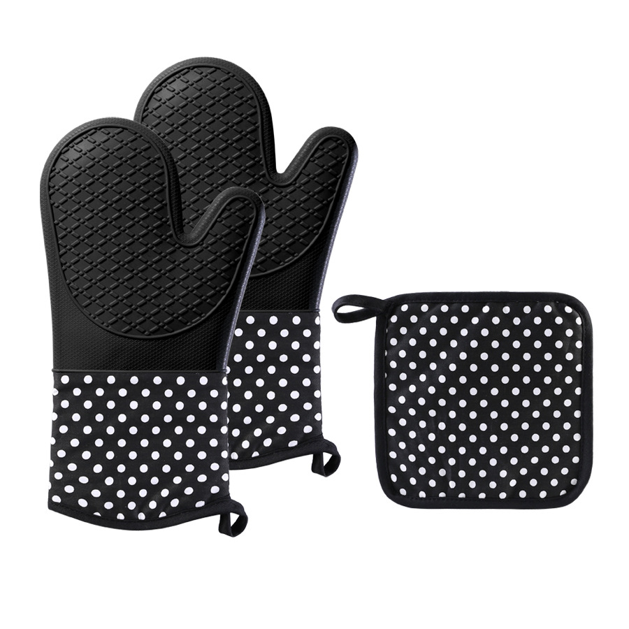 Christmas oven mitts